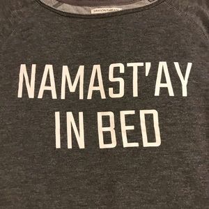 Grayson Threads “Namast’ay in bed” sweater